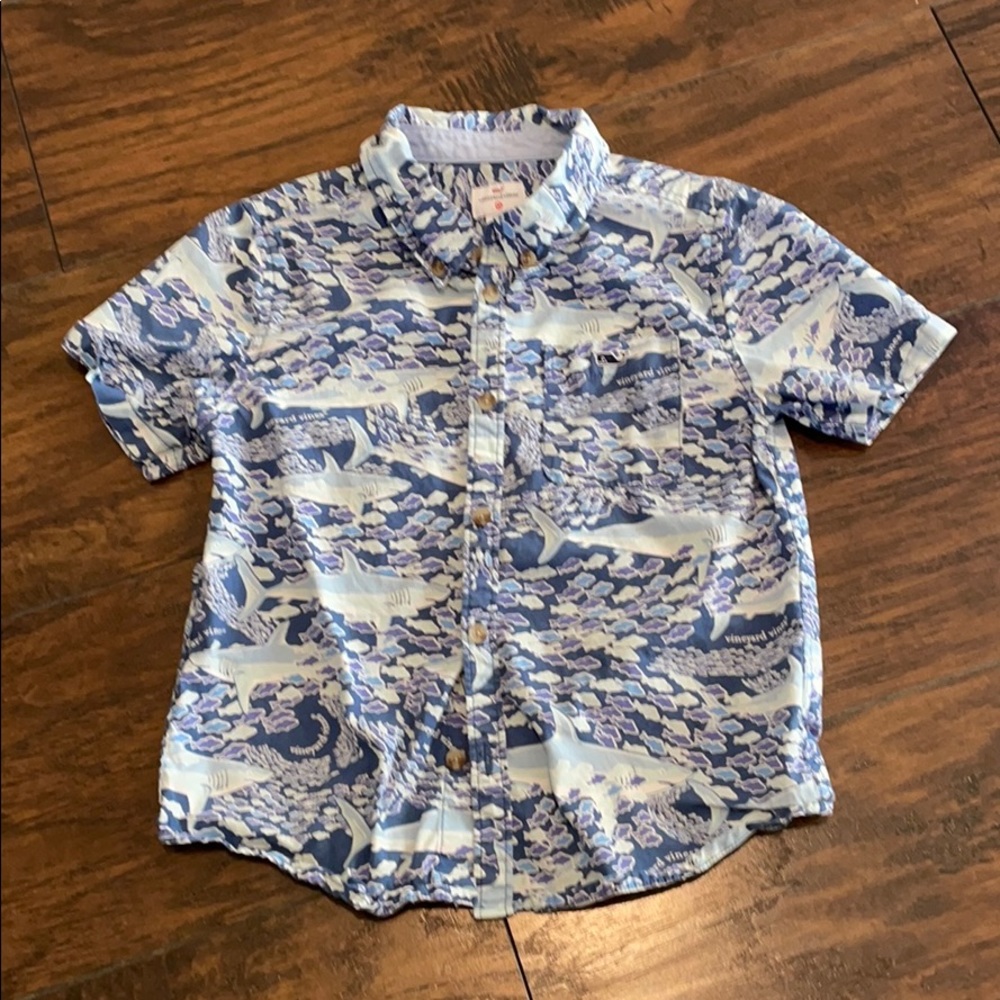 Vineyard vines boys button up